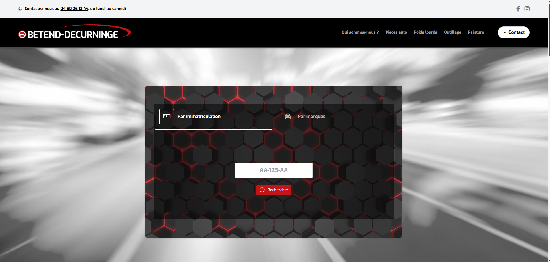 Nouveau site BETEND-Decurninge
